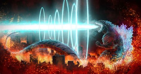 French nuclear tests irradiate an iguana into a giant monster that heads off to New York City. . Godzilla ultima wallpaper